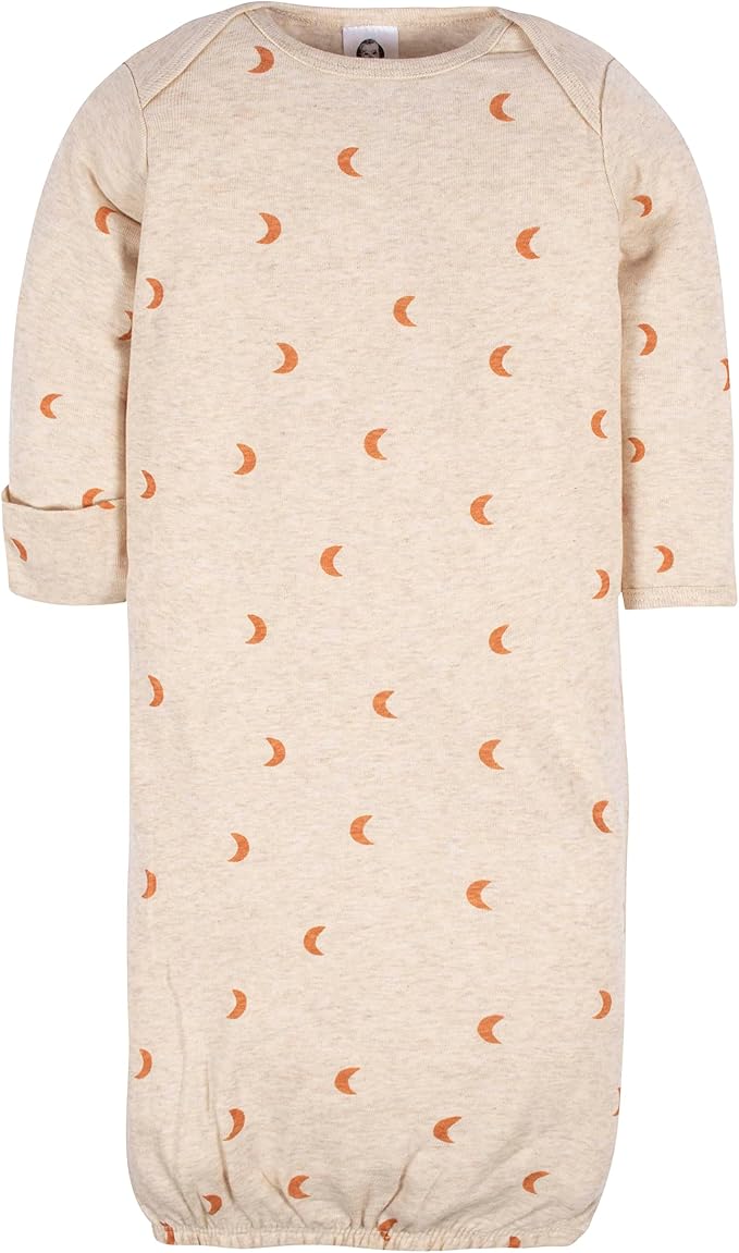 Gerber Baby Boys & Girls 4-Pack Sleeper Gown - Image 3
