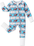 PATPAT Organic Cotton Baby Footie Pajamas by PATPAT