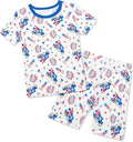 babee Reshinee Bamboo Viscose Toddler Boys Pajamas Set, Short Sleeve Kids by babeeReshinee