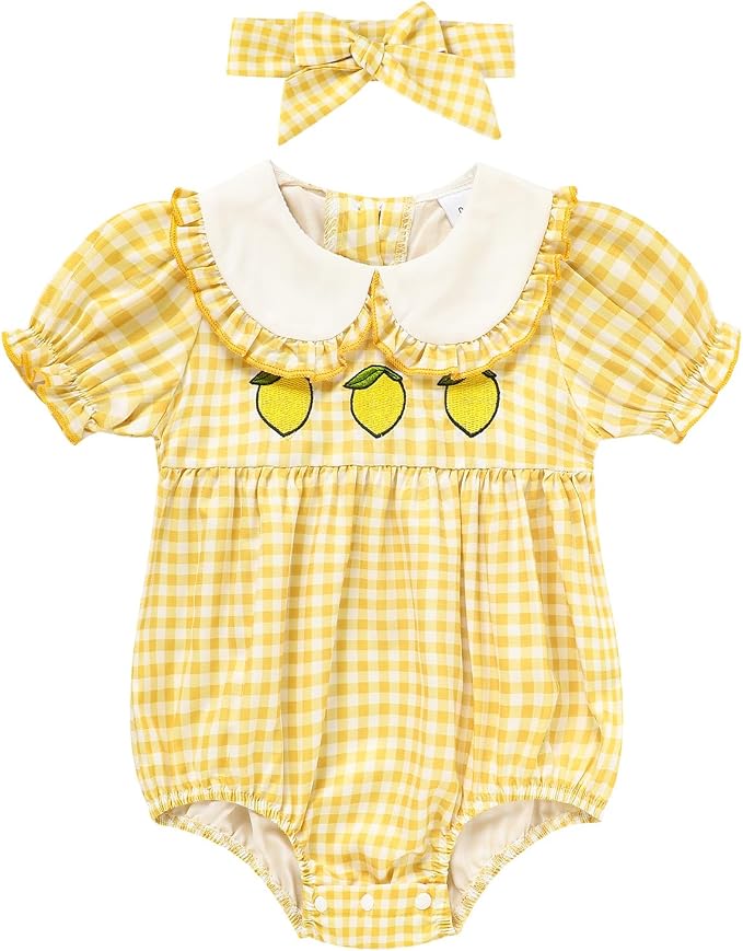 GRNSHTS Baby Girl Romper Newborn Clothes Bodysuit Jumpsuit Baby Girl Clothes by GRNSHTS