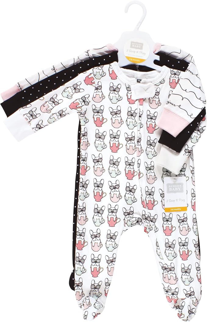Hudson Baby Unisex Baby Cotton Sleep and Play - Image 2