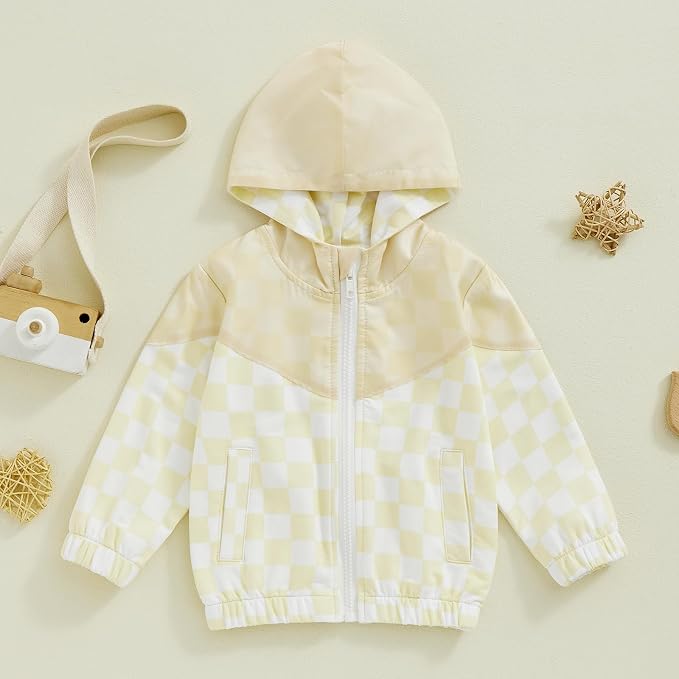 MERSARIPHY Toddler Boy Hoodies Jacket Baby Boy Lightweight Zip Up Coat - Image 2