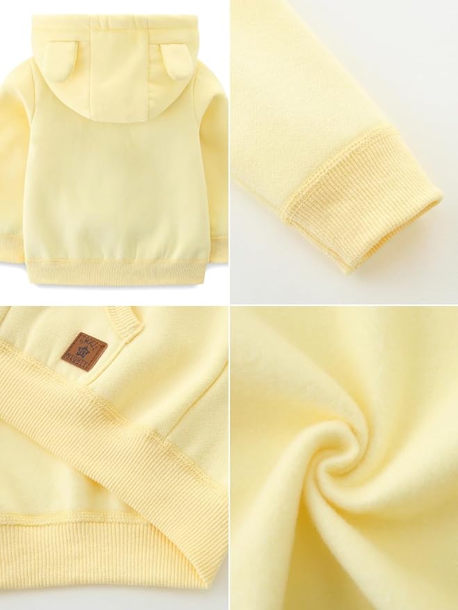 Baby Boy Girl Clothes Zip-Up Hoodies - Image 6