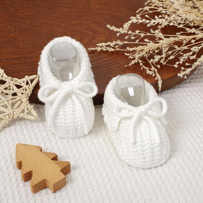 mimixiong Baby Booties Newborn Infant Sock Shoes | Hand Knitting Crochet Boy - Image 5