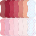 Muslin Burp Cloths 19" x 9", Baby Burping Clothes, Large Extra Soft Absorbent by Benoxine