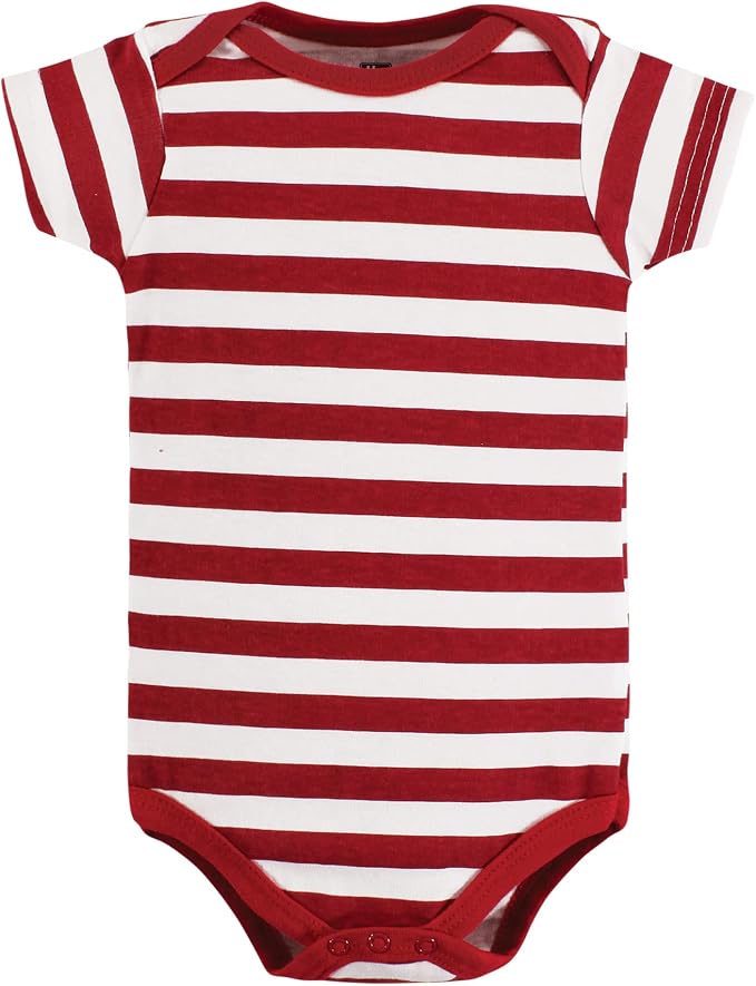 Hudson Baby Baby Boys' Cotton Bodysuits 7-pack - Image 7