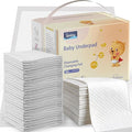 Disposable Changing Pad Liners (50 Pack), Baby Incontinence Diaper UnderPads 18"x 24" Extra Large & Super Soft , Ultra Absorbent & Waterproof - Covers Any Surface for Diaper Changes, White ﻿