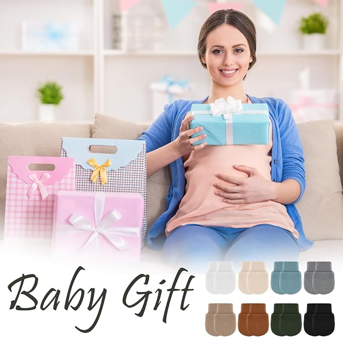Cuffbow 16 Pairs Baby Mittens for Newborn Baby Boys Girls Infant Toddler - Image 6