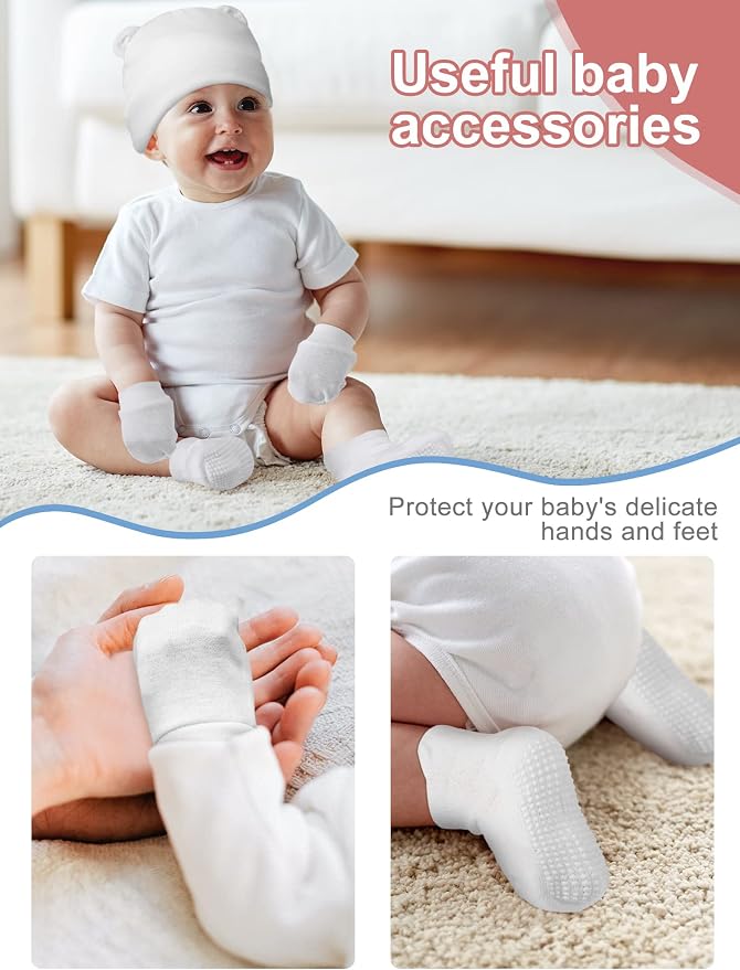 Geyoga Newborn Baby Hat Set - Image 5