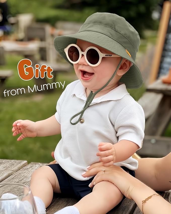 FURTALK Baby Sun Hat Toddler Boys Girls Bucket Hat - Image 3