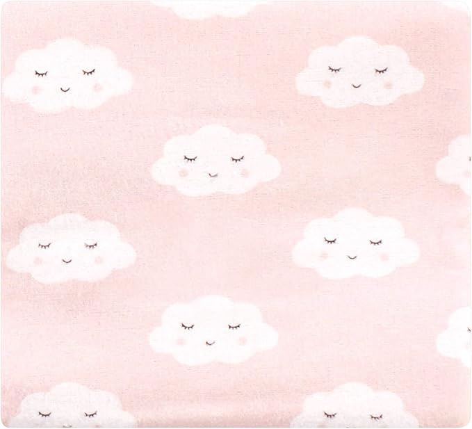 Hudson Baby Little Treasure Cotton Poly Flannel Receiving Blankets Multipack - Image 2