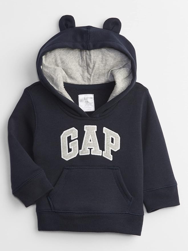GAP Baby-Boys Logo Full-zip Hoodie - Image 4