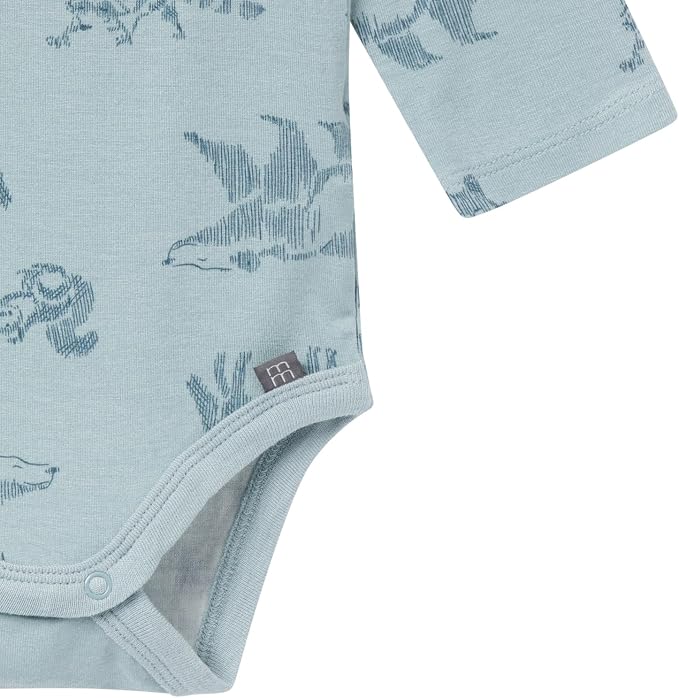 Modern Moments by Gerber Baby Viscose 4-Pack Bodysuit & Pant Set - Image 13