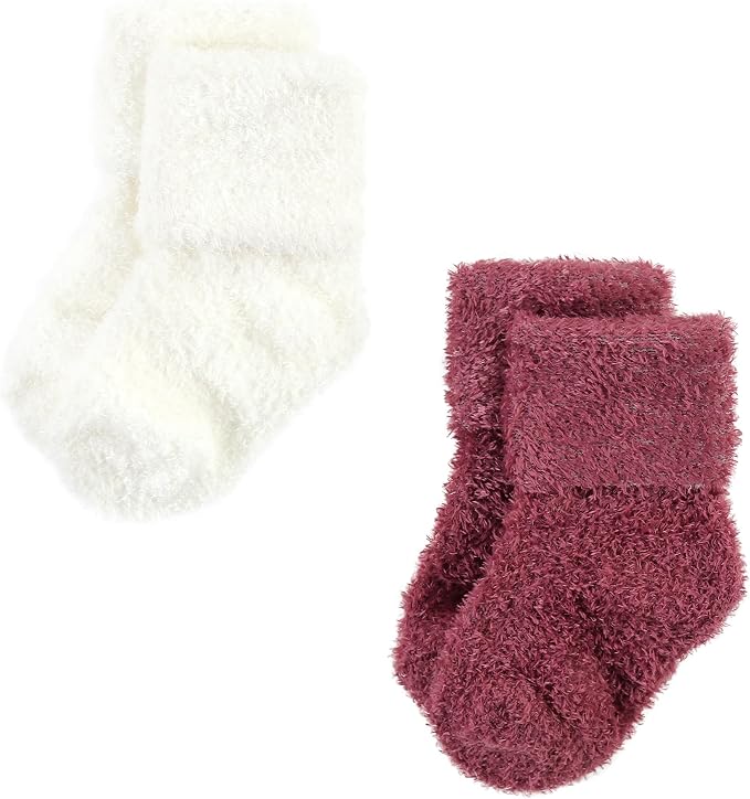 Hudson Baby Baby 8-pack Cotton Rich Newborn and Terry Socks - Image 4