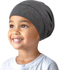 OLESILK Silk Toddler Bonnet 6-36 Months: 100% Mulberry Silk & Modal, Anti-Frizz for Curly Hair, Adjustable Fit Growing Baby