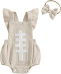 YINGISFITM My First Halloween Baby Girl Outfit Newborn Pumpkin Bubble Romper by YINGISFITM