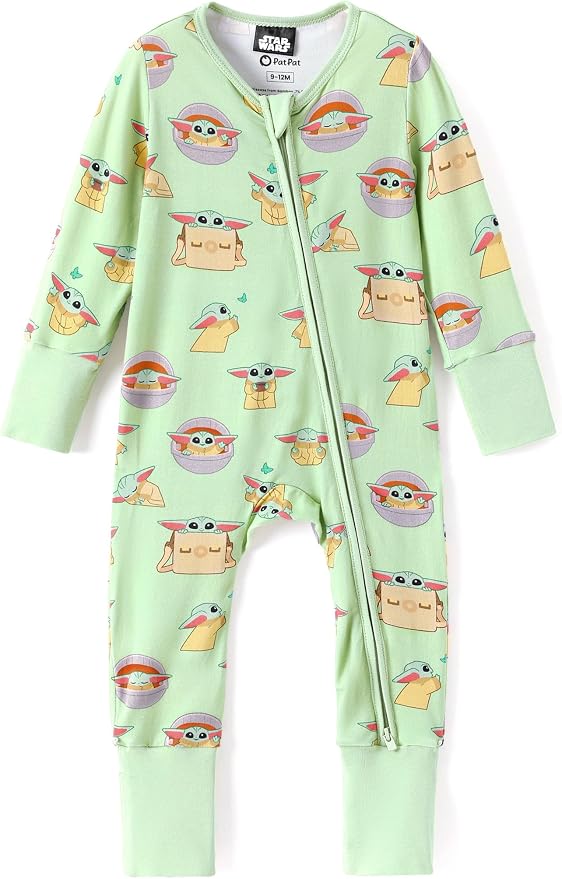 Disney Baby Viscose Made from Bamboo 2-Way Zipper Footie Outfit NB to Inf by Disney