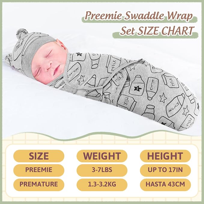 Buryeah 4 Pack Swaddle Blanket Wrap - Image 2