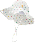 HONGTEYA Baby Sun Hat Wide Brim Adjustable Toddler Beach Bucket Hat | Soft by HONGTEYA