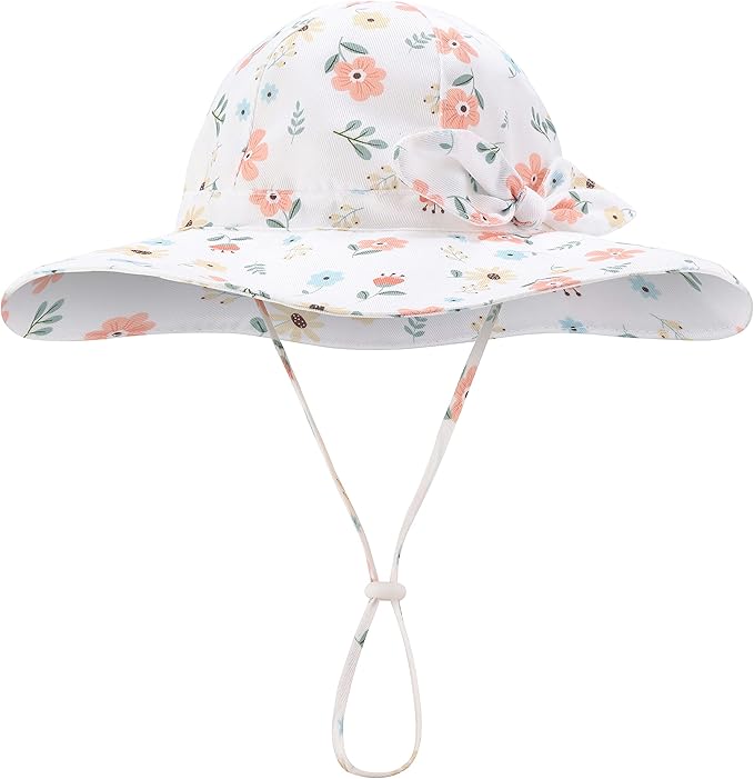 Baby Toddler Sun Protection Bucket Hat Infant Beach Summer Hats - Image 2