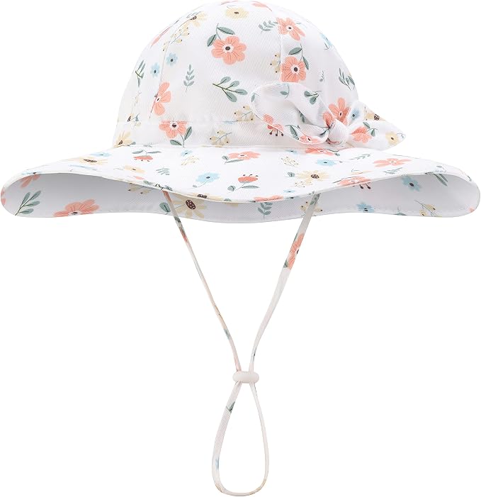 Baby Toddler Sun Protection Bucket Hat Infant Beach Summer Hats - Image 2