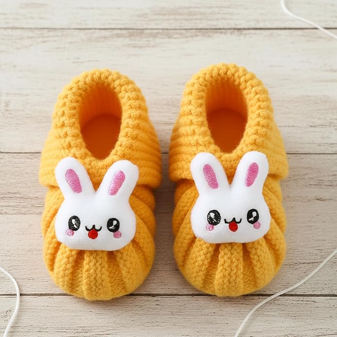 Infant Baby Boys Girls Knitted Booties Soft Cute First Walking Socks Shoes | - Image 4