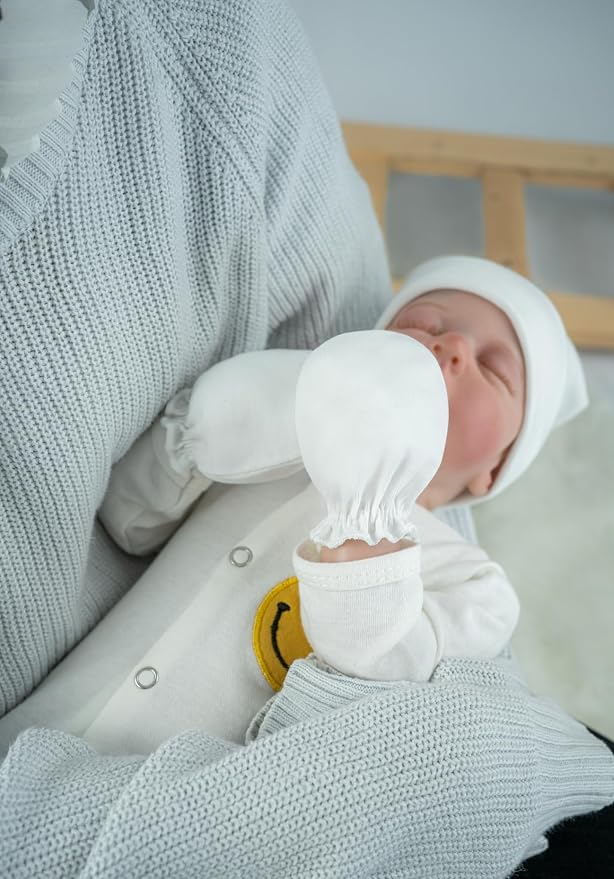 Baby Mittens No Scratch, Newborn Gloves 0-6M, Registry Essential - Image 9