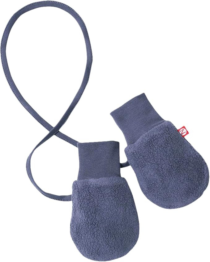Zutano Baby Fleece Mittens for Infant, Outdoor Baby Winter Gloves | Thumbless by Zutano