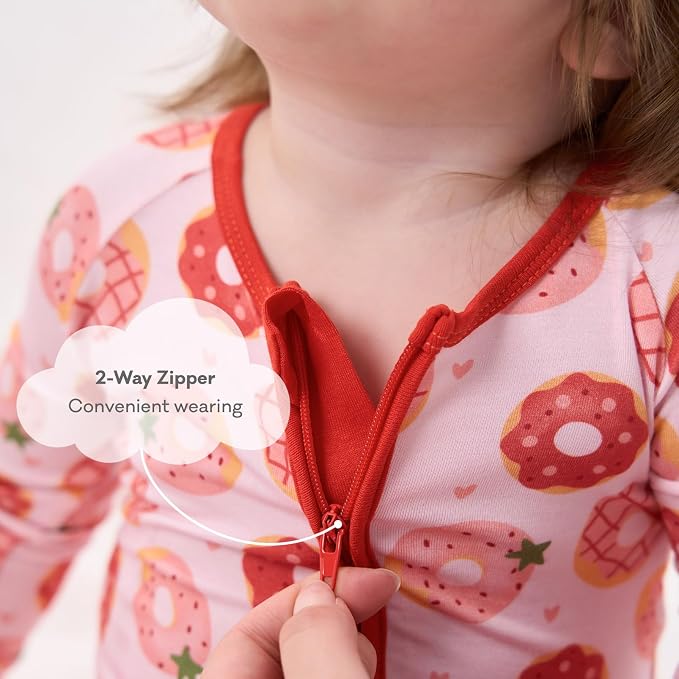 pureborn Baby Sleeper Viscose from Bamboo Zipper Footies 0-24 Months - Image 5