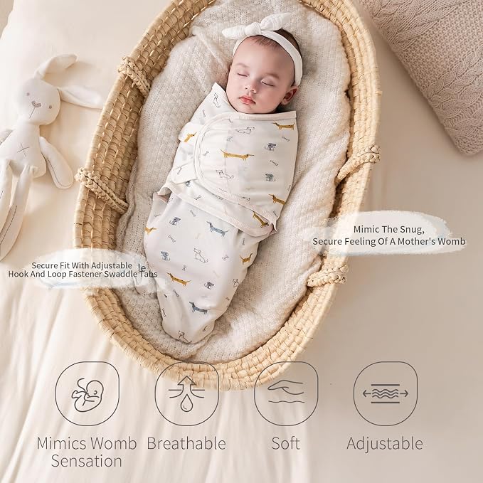 insular Baby Swaddle Wrap, Swaddle Blanket - Image 5