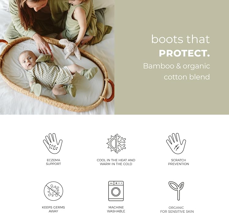 goumikids Viscose Made from Bamboo Cotton Stay-On Boots | Casual Boots - Image 6