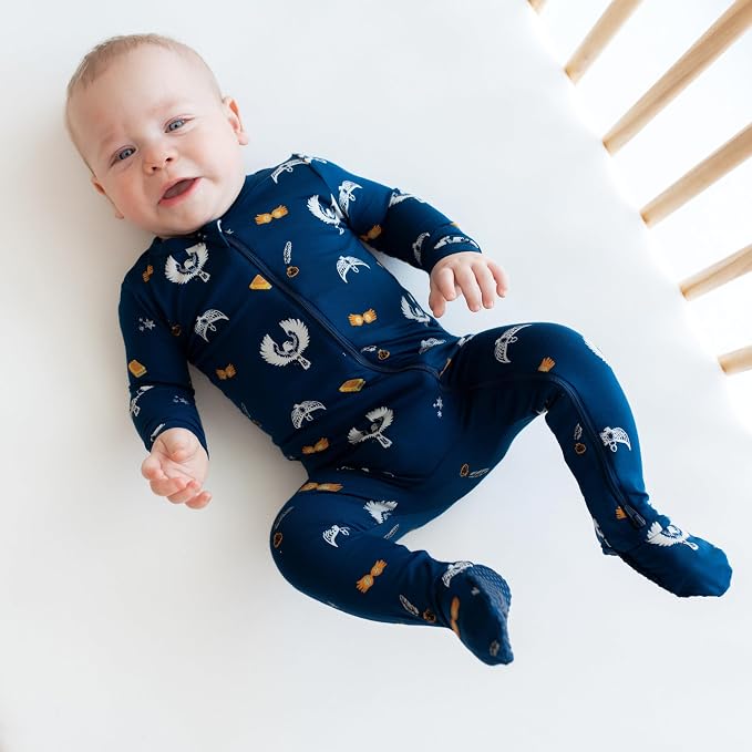 KYTE BABY Infant and Toddler Dual Zipper Footie, Ultra-Soft Rayon Made From - Image 4