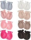 AQOKKA Newborn Baby Mittens No Scratch Cotton Elastic Wrist Gloves Infant by AQOKKA