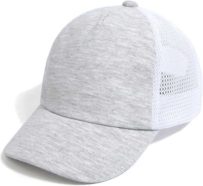 Mesh Toddler Baseball Cap, Adjustable Breathable Sun Hat by Hpegny