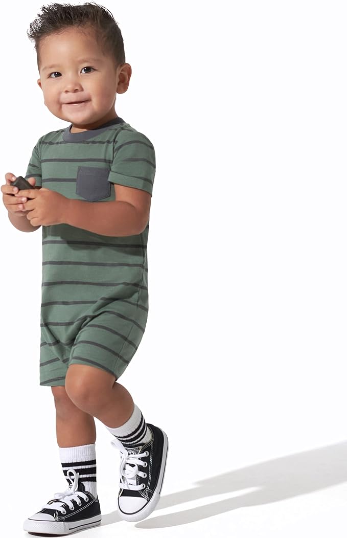 Onesies Brand Baby Boys 3-Pack Romper - Image 2