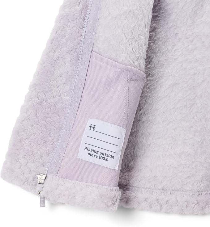 Columbia Youth Girls Fire Side Sherpa Full Zip Fleece Jacket - Image 4