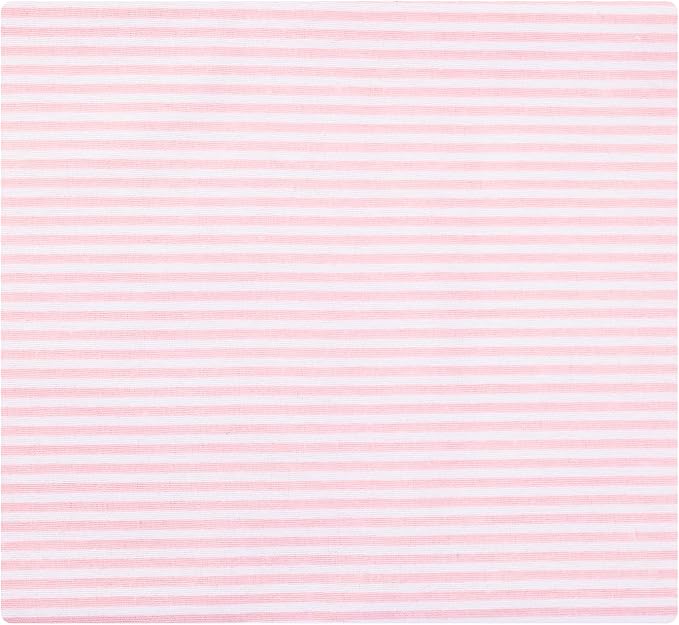 Hudson Baby Infant Girls Cotton Flannel Receiving Blankets 4-Pack, One Size - Image 5
