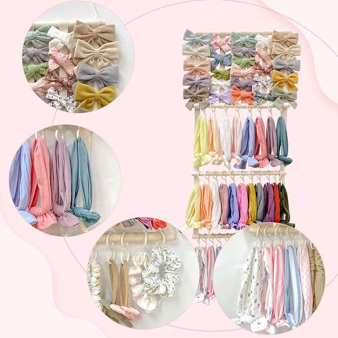 POVETIRE Headband Holder Hair Bows Organizer - Image 5