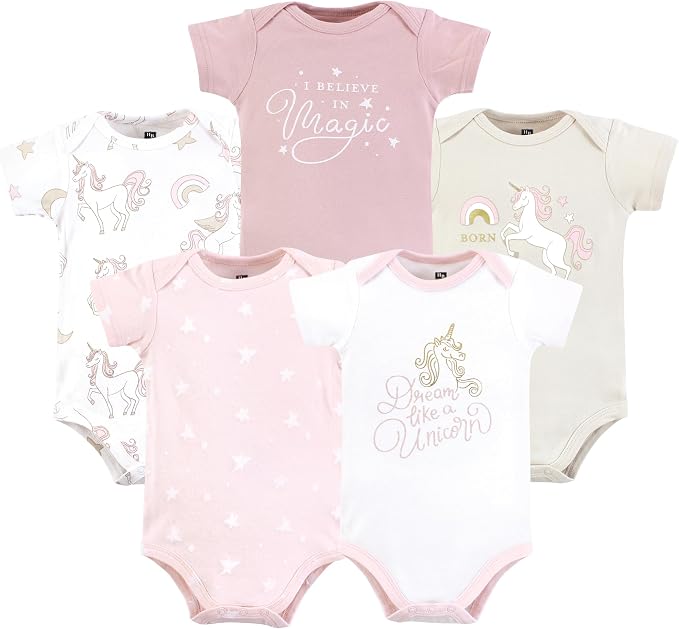 Hudson Baby Unisex Baby Cotton Bodysuits by HudsonBaby