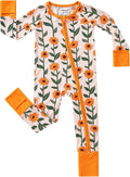 pureborn Baby Sleeper Viscose from Bamboo Zipper Footies 0-24 Months by pureborn