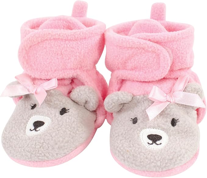 Hudson Baby Unisex-Baby Cozy Fleece BootiesSlipper Sock - Image 5