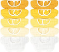 EllieHouse Baby Bibs for Girls Boys 10Pack Muslin Drool Teeth Drooling Teething Bibs Muslin Cotton for Infant Toddler