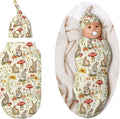 Easter Bunny Mushroom Swaddle Blankets Soft Receiving Blanket Baby Swaddle Wrap by Figtihw