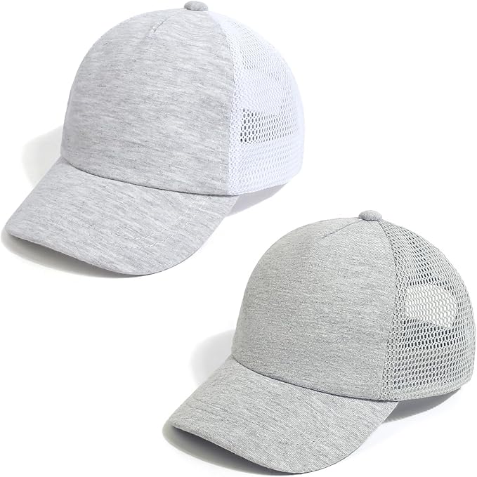 Mesh Toddler Baseball Cap, Adjustable Breathable Sun Hat by Hpegny