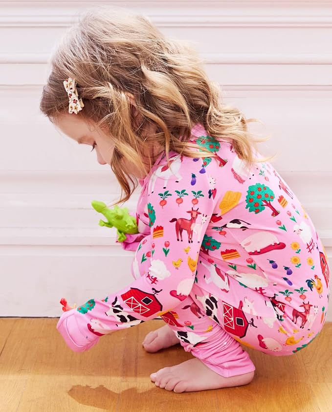 babee Reshinee Viscose derived from bamboo Baby Pajamas Convertible Footie - Image 9
