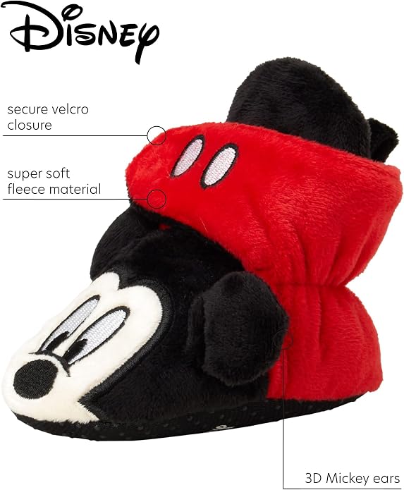 Disney Baby Boys' Mickey Mouse Booties - Image 2