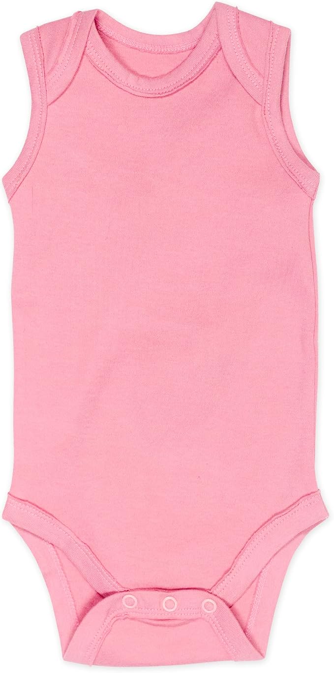 HonestBaby baby-boys Sleeveless Bodysuits One-piece 100% Organic Cotton - Image 3