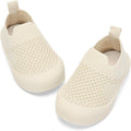 BACSAC Baby Toddler Unisex Infant Shoes Boys Girls Beige Mesh Breathable by BACSAC