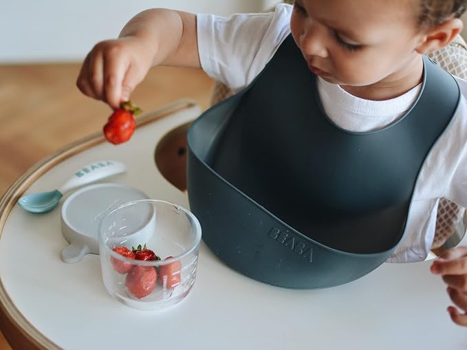 Beaba Silicone Baby Bib, Made - Image 2