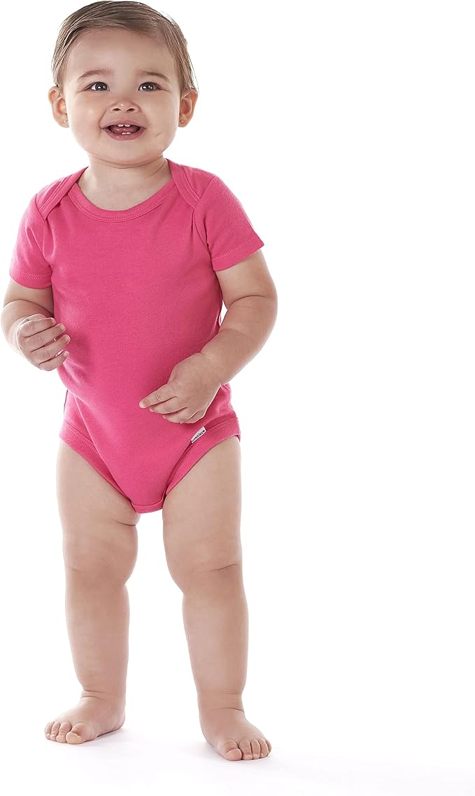 Gerber Baby Boys & Girls 5-Pack Premium Soft Cotton Bodysuits Onesies - Image 3
